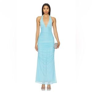 superdown ‘CATHY’ Halter Maxi Dress